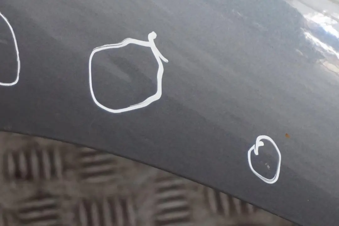 BMW E53 2 Puerta Trasera Izquierda Stahlgrau Gris Acero Metalizado - 400 - SKU 8256827-STH2 - Número de pieza 8256827