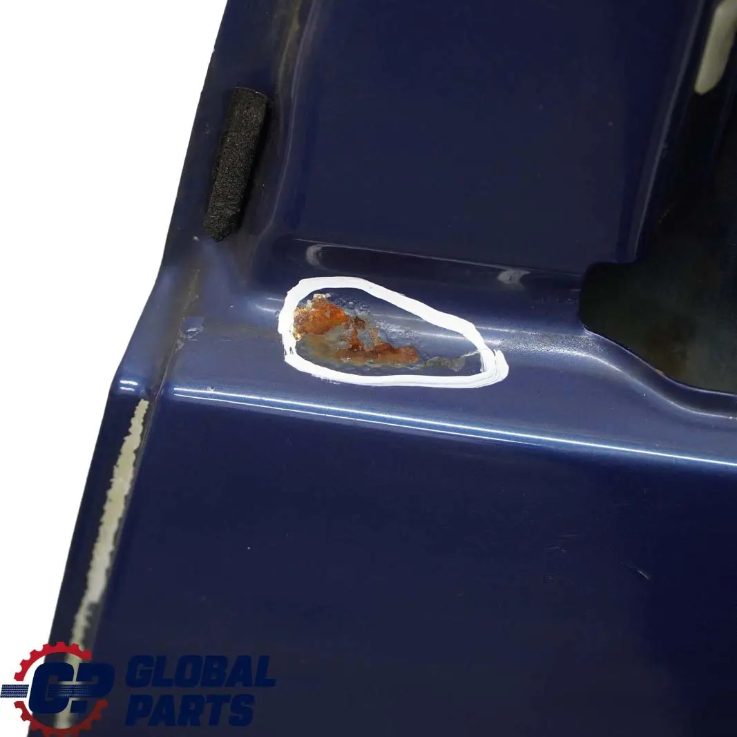 BMW X5 er E53 Fahrerseite Tür hinten links Topasblau Topas Blau Metallic 364 - SKU 8256827-TPB4 - Teilenummer 8256827