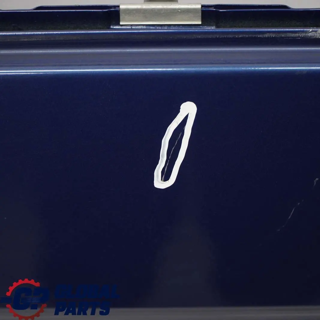BMW X5 er E53 Fahrerseite Tür hinten links Topasblau Topas Blau Metallic 364 - SKU 8256827-TPB4 - Teilenummer 8256827