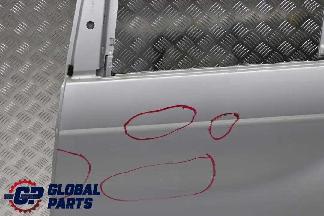 BMW X5 E53 11 Porta Posteriore Sinistra Argento-Titanio Titan - 354 - SKU 8256827-TS11 - Numero di parte 8256827