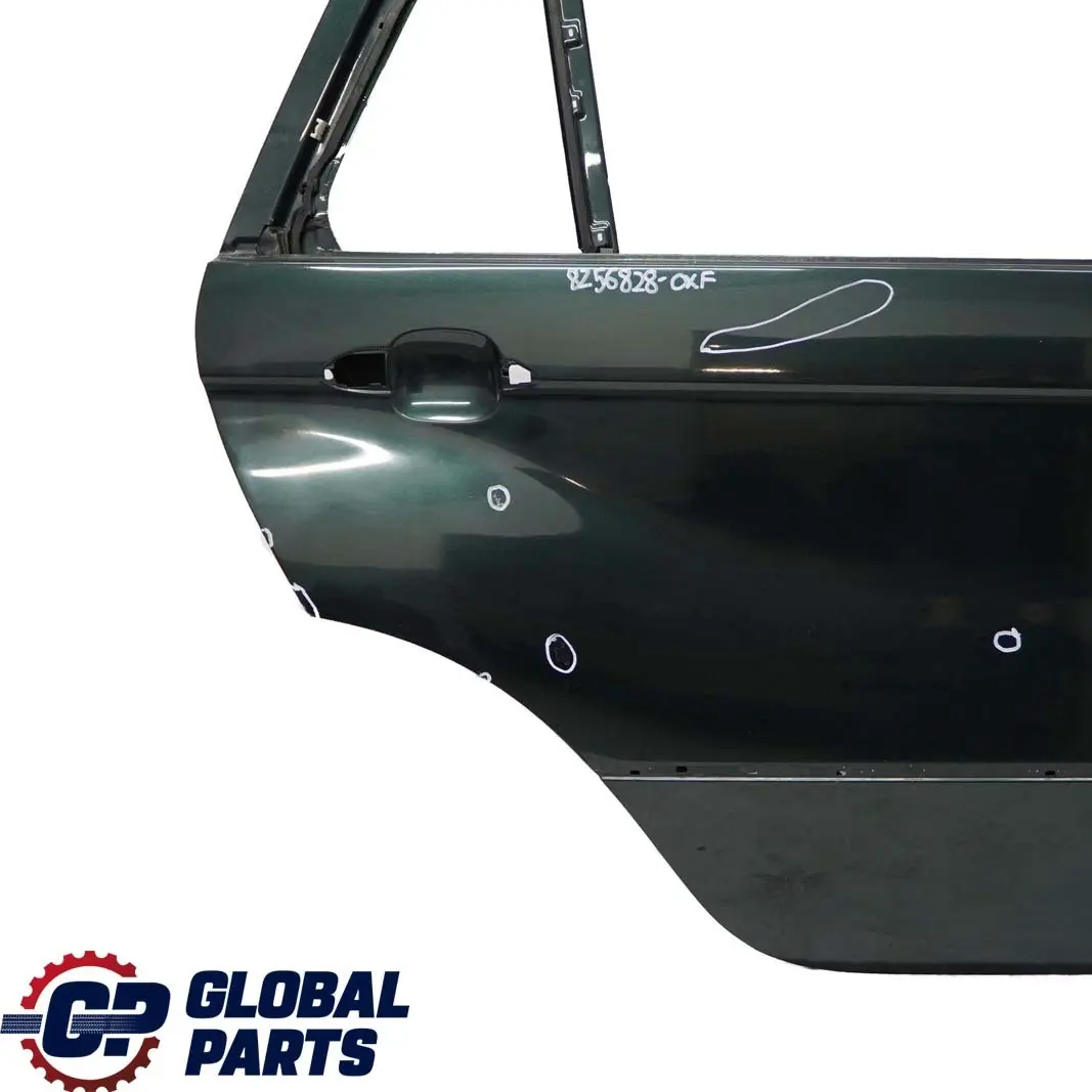 BMW X5 Series E53 Door Rear Right O/S Oxfordgruen Oxford Green Metallic 430 - SKU 8256828-OXF - Part number 8256828