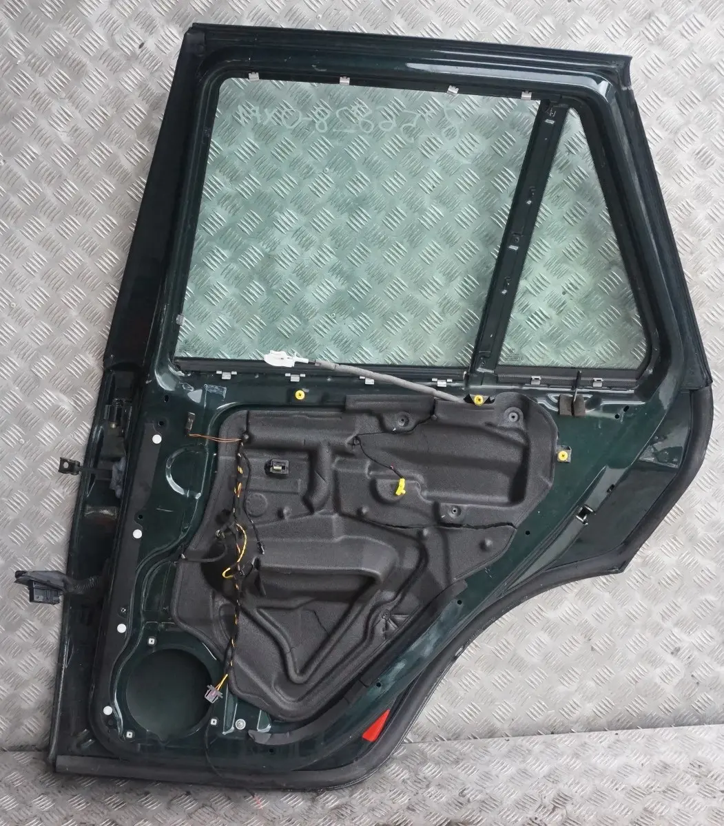 Door Rear Right O/S Oxfordgruen Oxford Green Metallic 430 to BMW X5 Series E53 1 with Part number 8256828 BMW X5 Series E53 1 Door Rear Right O/S Oxfordgruen Oxford Green Metallic 430 - SKU 8256828-OXF1 - Part number 8256828