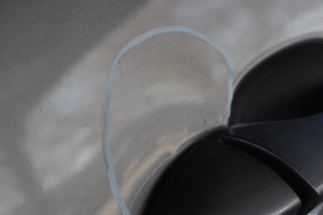 BMW X5 E53 Fahrerseite Tür Hinten Rechts Sterlinggrau Sterling Grau - 472 - SKU 8256828-STG - Teilenummer 8256828