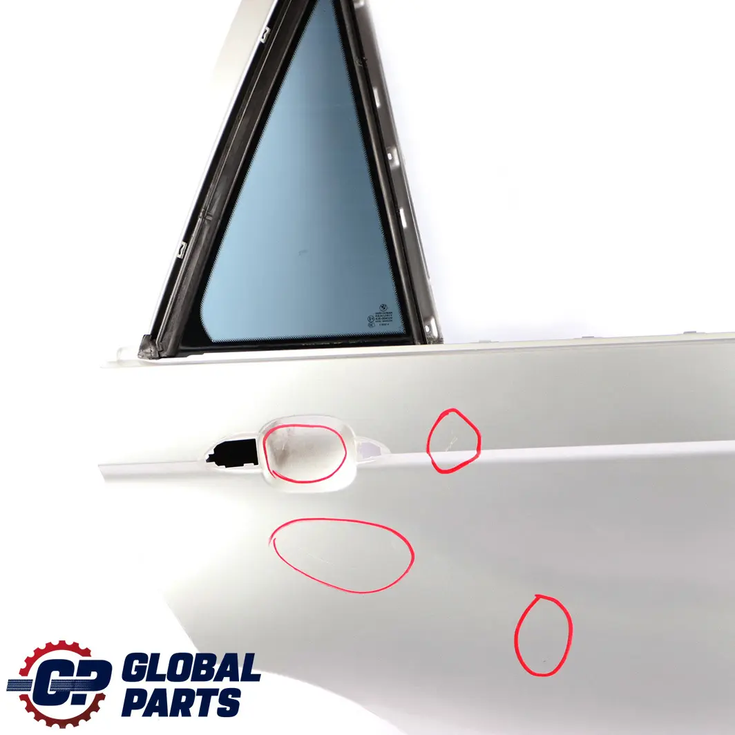 BMW X5 Series E53 Door Rear Right O/S Titansilber Titansilber Titan Silver 354 - SKU 8256828-TS - Part number 8256828