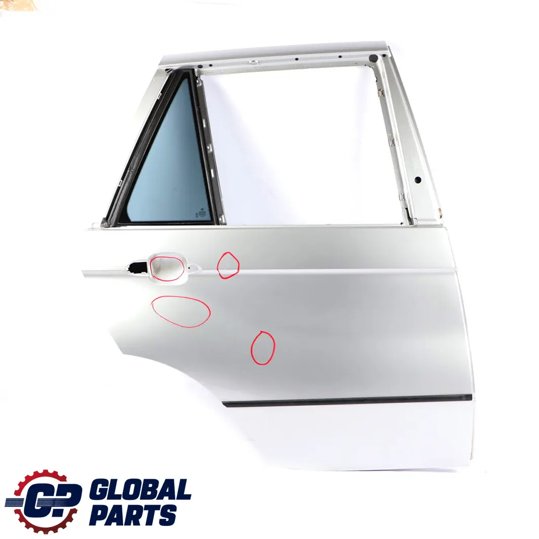 Door Rear Right O/S Titansilber Titansilber Titan Silver 354 to BMW X5 Series E53 with Part number 8256828 BMW X5 Series E53 Door Rear Right O/S Titansilber Titansilber Titan Silver 354 - SKU 8256828-TS - Part number 8256828