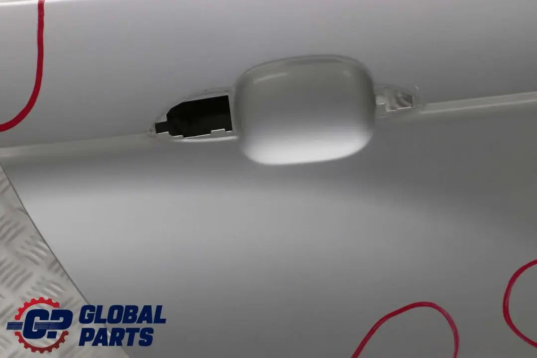 BMW X5 er E53 4 Tür Hinten Rechts Titansilber Titan Silber Metallic - 354 - SKU 8256828-TS4 - Teilenummer 8256828