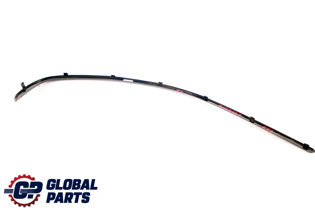 BMW X5 E53 Finestrino Laterale Apertura Superiore Posteriore SX Nero Lucido - SKU 8257687 - Numero di parte 8257687