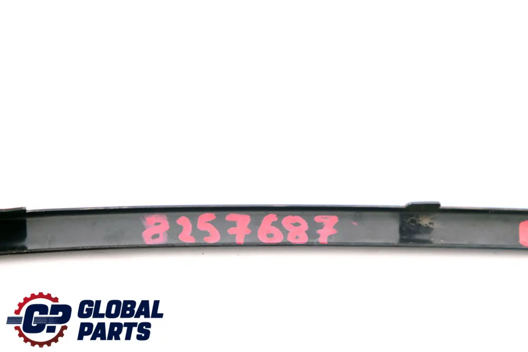 BMW X5 E53 Finestrino Laterale Apertura Superiore Posteriore SX Nero Lucido - SKU 8257687 - Numero di parte 8257687