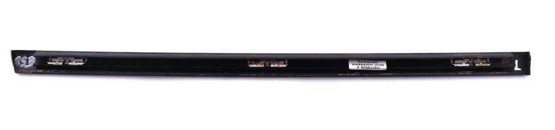 BMW X5 E53 Baguette Fenetre Laterale Arriere Linksglanzschwarz Noir - SKU 8257935 - Numéro de pièce 8257935