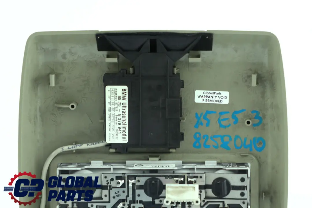 Trasero Cabezal Revestimiento Cubierta Panel Pastell Verde para BMW X5 E53 con número de pieza 8258040 BMW X5 E53 Trasero Cabezal Revestimiento Cubierta Panel Pastell Verde - SKU 8258040 - Número de pieza 8258040