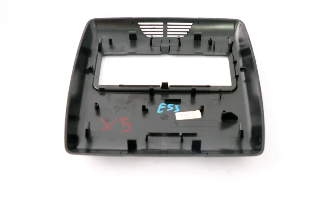 BMW X5 E53 Apertura Console Tettuccio Posteriore Nero 8258041 - SKU 8258042 - Numero di parte 8258042
