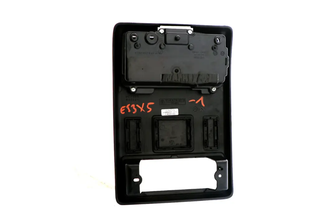 BMW X5 E53 Vordere Innenbeleuchtung Dachblende Konsolenhalter Schwarz 8258057 - SKU 8258057-1 - Teilenummer 8258061