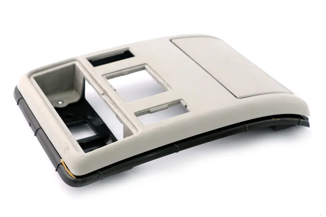 Front Interior Roof Light Panel Sunglasses Holder Hell Grey to BMW X5 Series E53 with Part number 8258058 BMW X5 Series E53 Front Interior Roof Light Panel Sunglasses Holder Hell Grey - SKU 8258058-1 - Part number 8258058