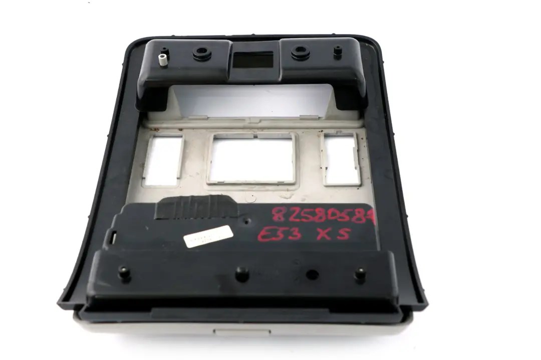 Front Interior Roof Light Panel Sunglasses Holder Hell Grey to BMW X5 Series E53 with Part number 8258058 BMW X5 Series E53 Front Interior Roof Light Panel Sunglasses Holder Hell Grey - SKU 8258058-1 - Part number 8258058