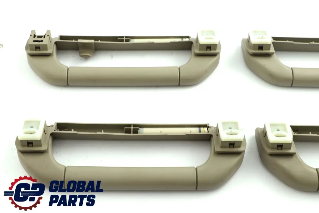 Interior Over Head Liner Grab Handle Set Pastell Green to BMW X5 Series E53 with Part number 8258063 BMW X5 Series E53 Interior Over Head Liner Grab Handle Set Pastell Green - SKU 8258063 - Part number 8258063