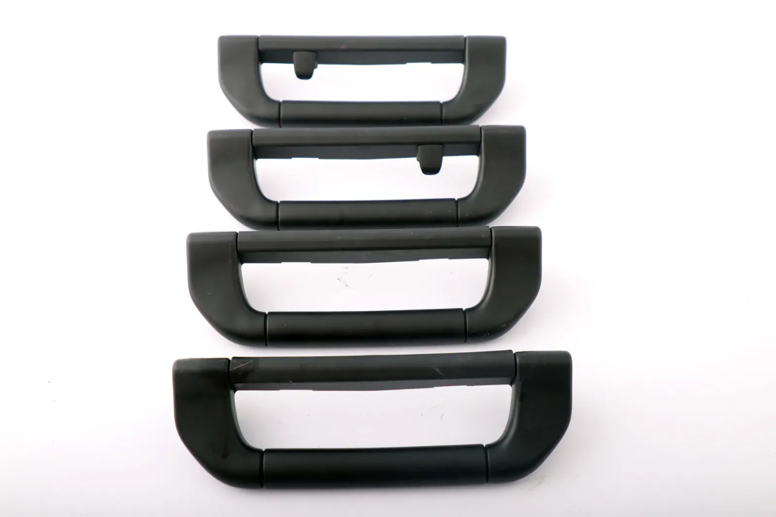 BMW X5 E53 Black Interior Over Head Liner Grab Handle Set 8257226