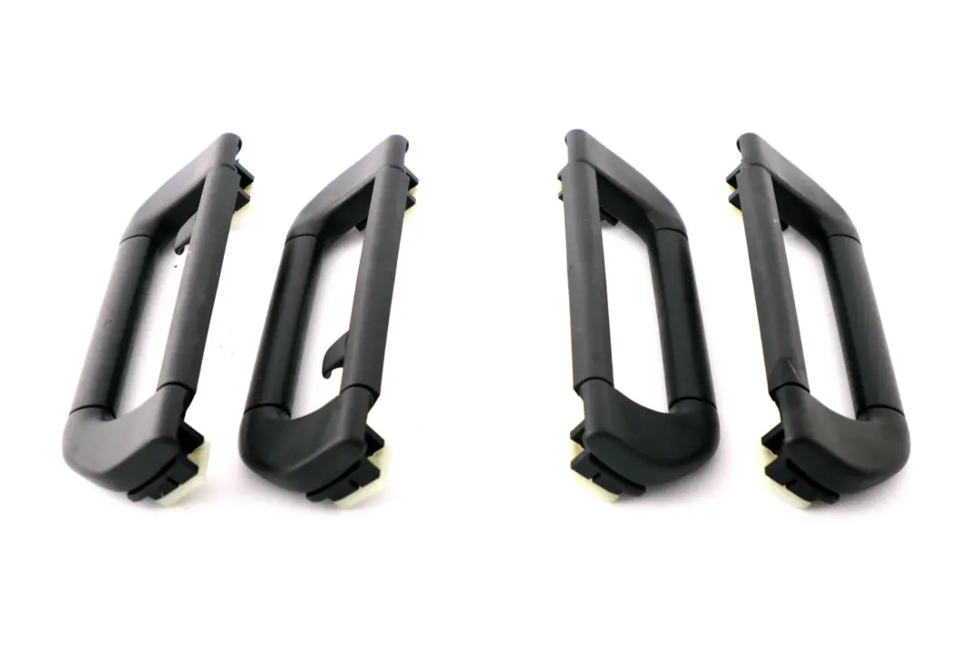 Negro Interior Over Head Liner Agarradera Set 8257226 para BMW E53 con número de pieza 8258064 BMW E53 Negro Interior Over Head Liner Agarradera Set 8257226 - SKU 8258064-1 - Número de pieza 8258064