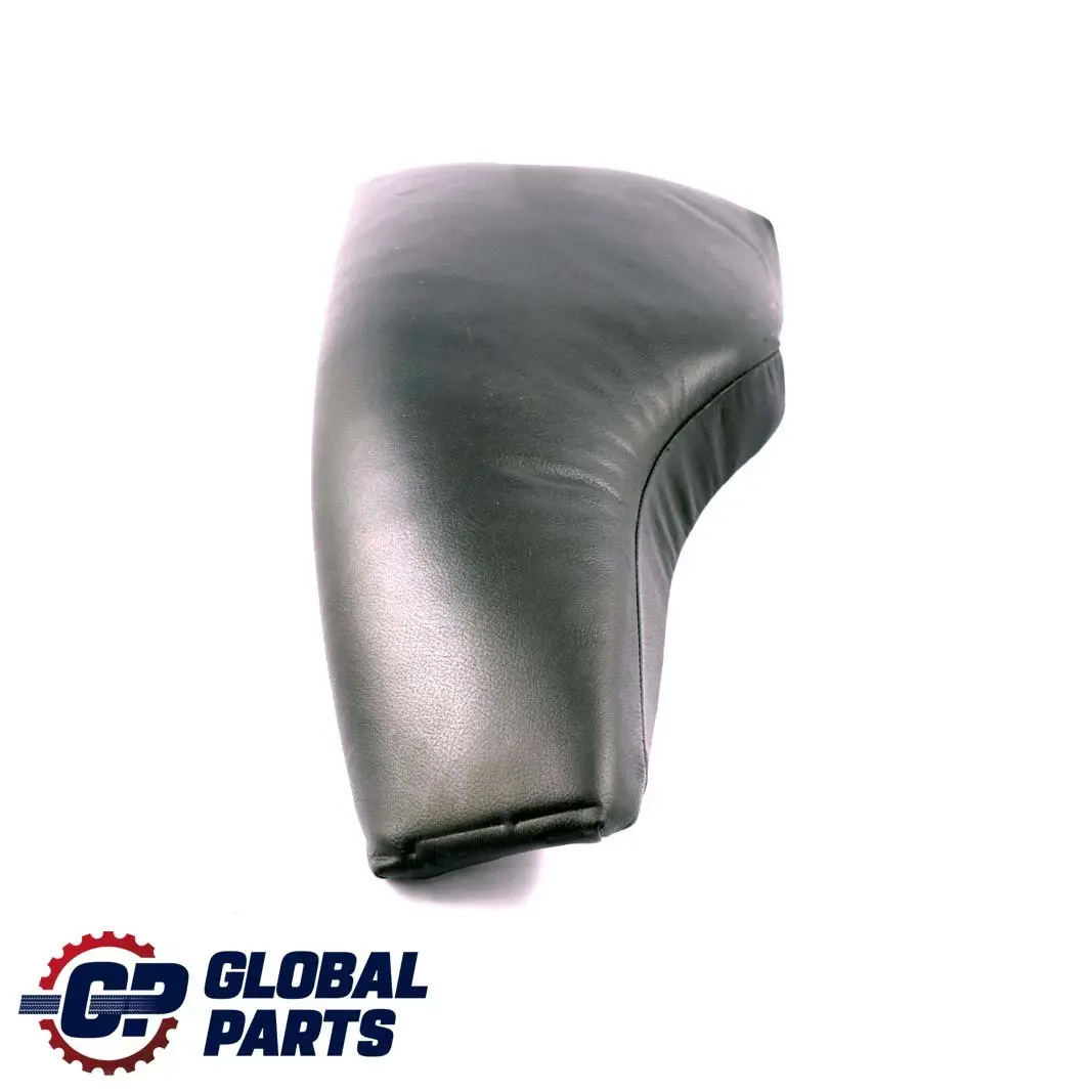 BMW E46 Touring Rear Seat Left N/S Lateral Finisher Panel Black Leather - SKU 8258129 - Part number 8258129