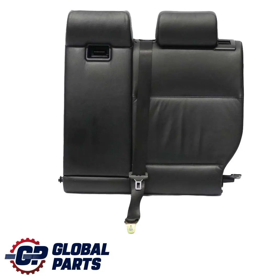 BMW E46 Touring Rear Seat Left N/S Backrest Cover Leather Montana Schwarz
