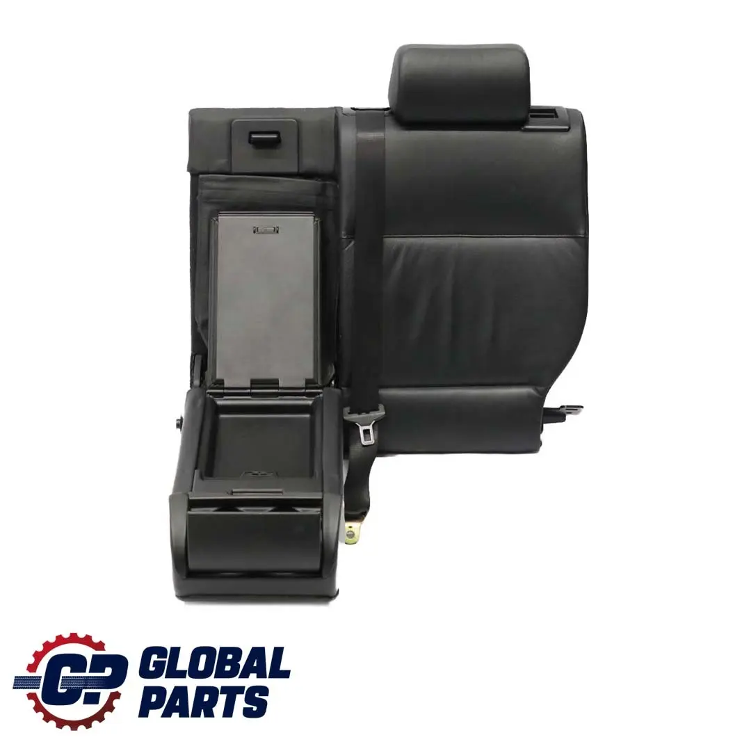BMW E46 Touring Rear Seat Left N/S Backrest Cover Leather Montana Schwarz - SKU 8258176 - Part number 8258176
