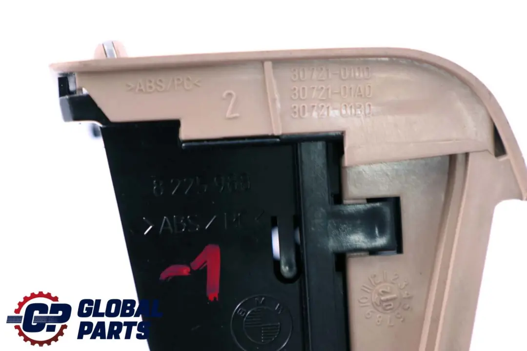 BMW 3 Series E46 Rear Door Ashtray Compartment Hellbeige 8225988 - SKU 8258282 - Part number 8258282