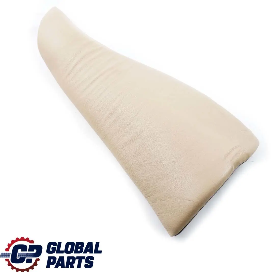 Beige Leather Lateral Seat Side Panel Cover Rear Right O/S to BMW X5 Series E53 with Part number 8258403 BMW X5 Series E53 Beige Leather Lateral Seat Side Panel Cover Rear Right O/S - SKU 8258404 - Part number 8258403