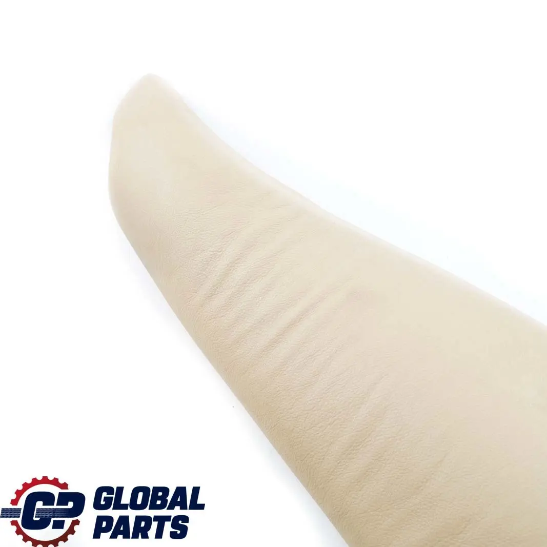 Beige Leather Lateral Seat Side Panel Cover Rear Right O/S to BMW X5 Series E53 with Part number 8258403 BMW X5 Series E53 Beige Leather Lateral Seat Side Panel Cover Rear Right O/S - SKU 8258404 - Part number 8258403