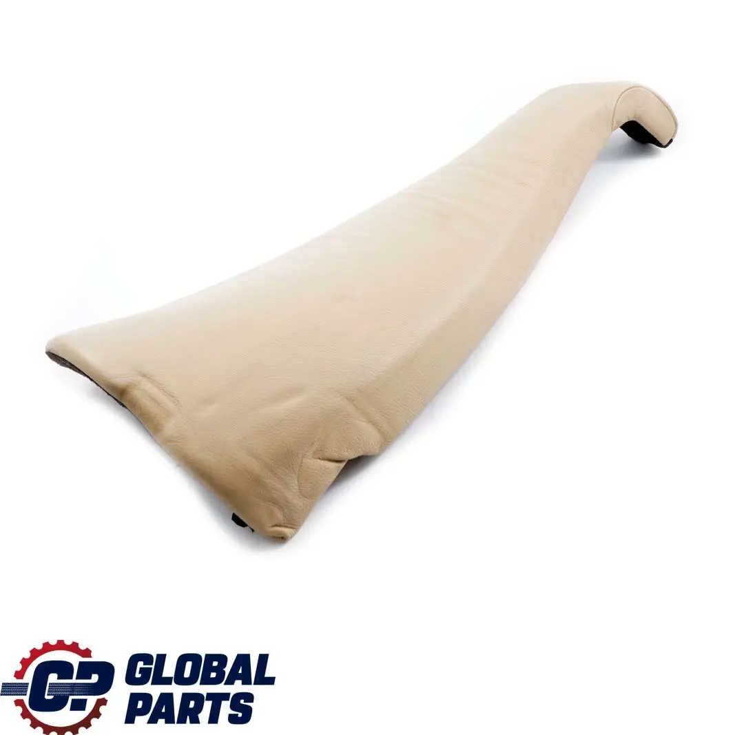 Beige Leather Lateral Seat Side Panel Cover Rear Right O/S to BMW X5 Series E53 with Part number 8258403 BMW X5 Series E53 Beige Leather Lateral Seat Side Panel Cover Rear Right O/S - SKU 8258404 - Part number 8258403
