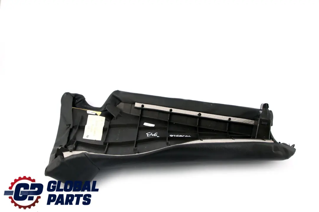 Right O/S Seat Bench Lateral Finisher Leather Montana to BMW 3 E46 Coupe Rear with Part number 8258694 BMW 3 E46 Coupe Rear Right O/S Seat Bench Lateral Finisher Leather Montana - SKU 8258694 - Part number 8258694