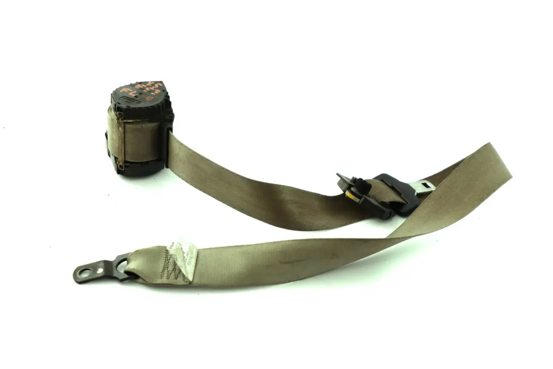 Upper Belt Seatbelt Front Left N/S Pastel Green to BMW X5 E53 with Part number 8258975 BMW X5 E53 Upper Belt Seatbelt Front Left N/S Pastel Green - SKU 8258975 - Part number 8258975