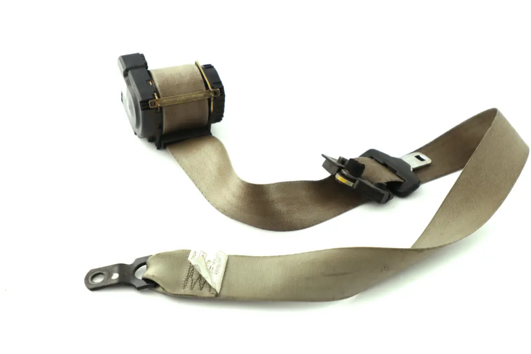 BMW X5 E53 Upper Belt Seatbelt Front Left N/S Pastel Green - SKU 8258975 - Part number 8258975