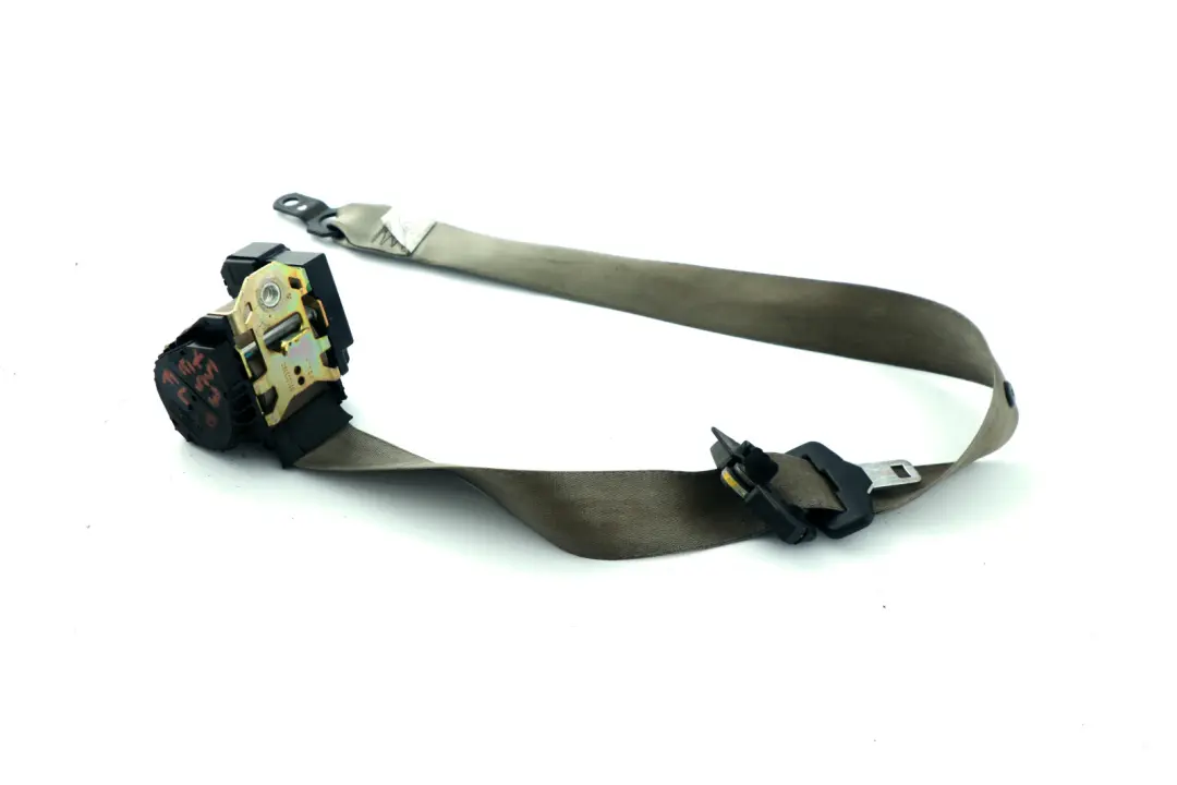 BMW X5 E53 Upper Belt Seatbelt Front Left N/S Pastel Green - SKU 8258975 - Part number 8258975