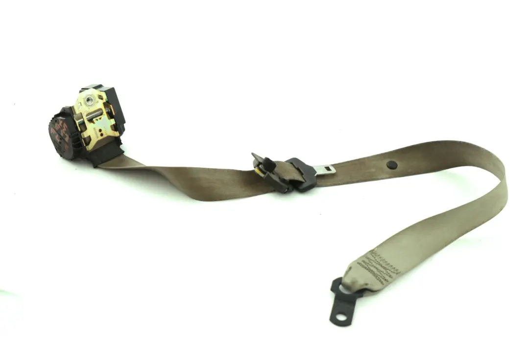 BMW X5 E53 Upper Belt Seatbelt Front Left N/S Pastel Green - SKU 8258975 - Part number 8258975