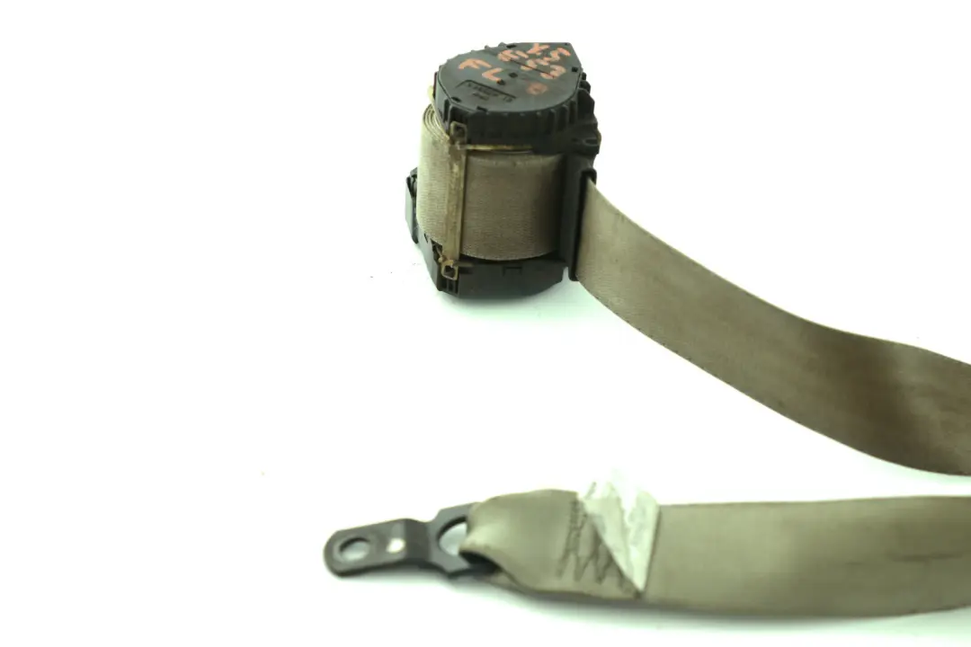 BMW X5 E53 Upper Belt Seatbelt Front Left N/S Pastel Green - SKU 8258975 - Part number 8258975