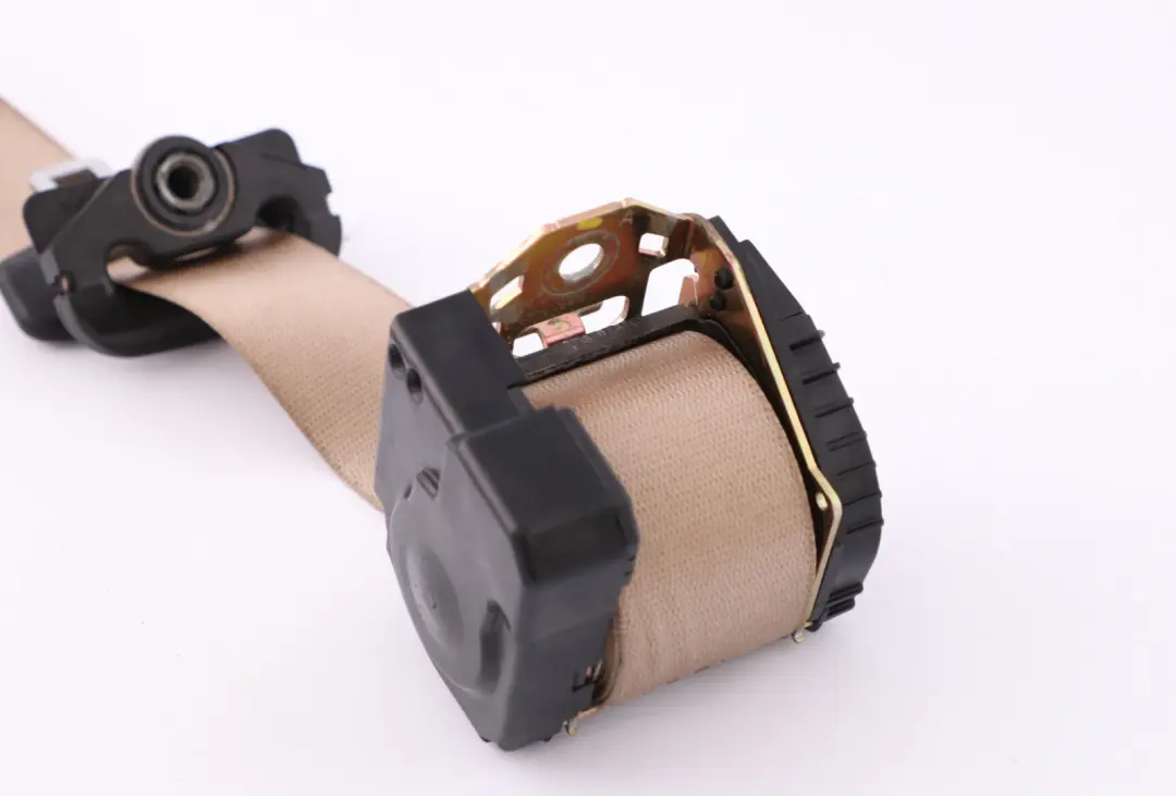 BMW E53 Cinturon Superior Con Limitador Fuerza Trasero Izquierdo Infierno Beige - SKU 8259001 - Número de pieza 8259001