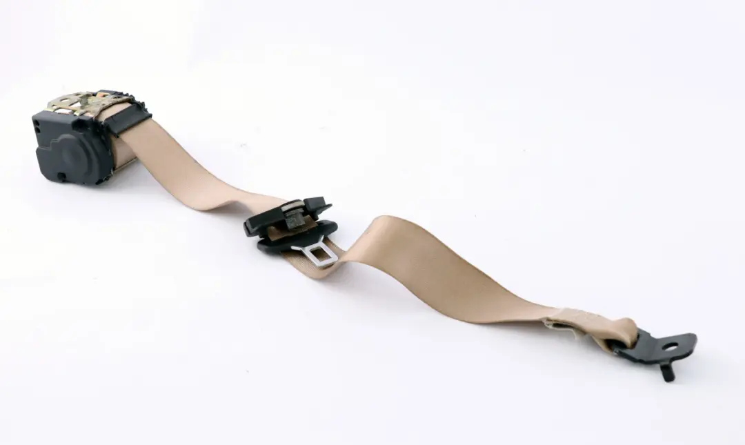 BMW X5 Series E53 Upper Belt With Force Limiter Rear Right O/S Hell Beige - SKU 8259002 - Part number 8259002