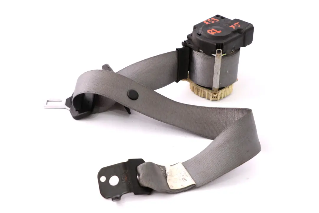 BMW X5 Series E53 Upper Belt Rear Left N/S Grau Grey - SKU 8259003 - Part number 8259003