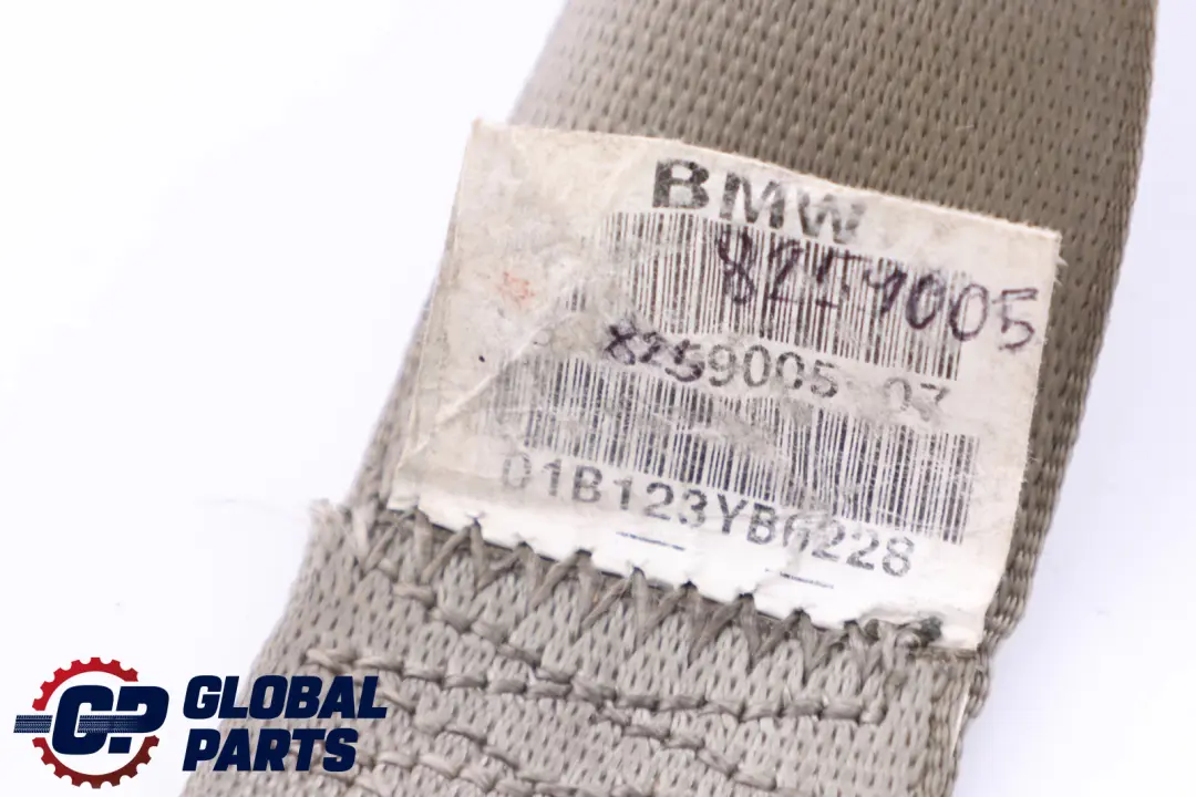 BMW X5 Series E53 Upper Belt Rear Left N/S Pastellgrün Pastel Green - SKU 8259005 - Part number 8259005