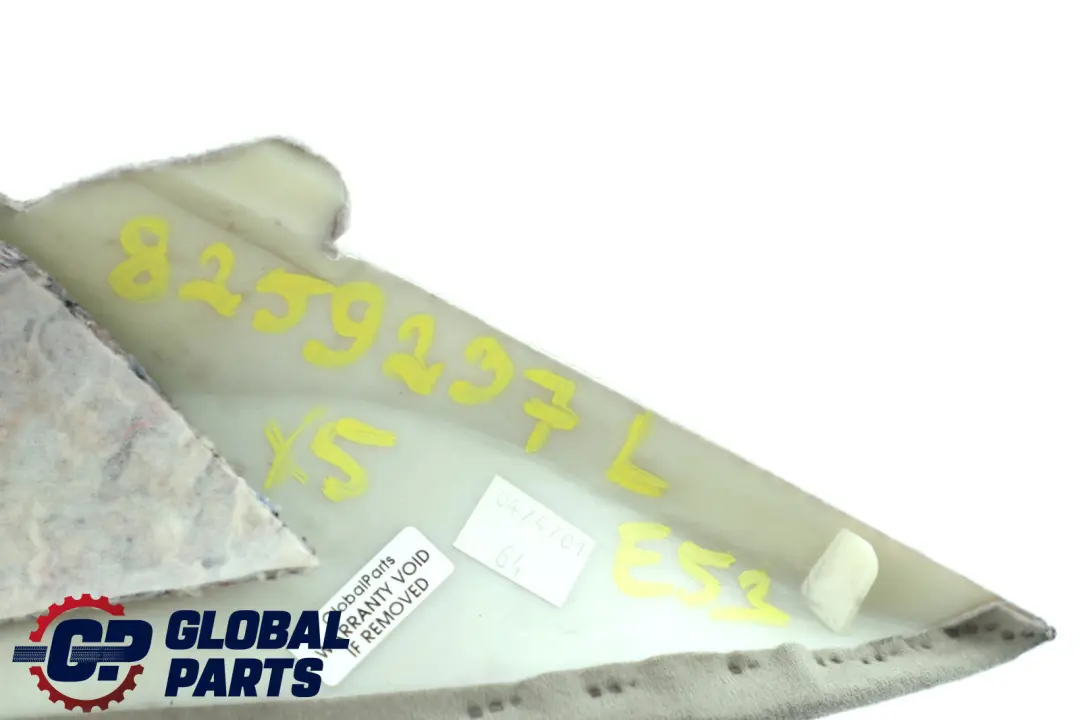 Lower Centre Column Pillar Trim Panel Left N/S Green to BMW X5 Series E53 with Part number 8259237 BMW X5 Series E53 Lower Centre Column Pillar Trim Panel Left N/S Green - SKU 8259237 - Part number 8259237