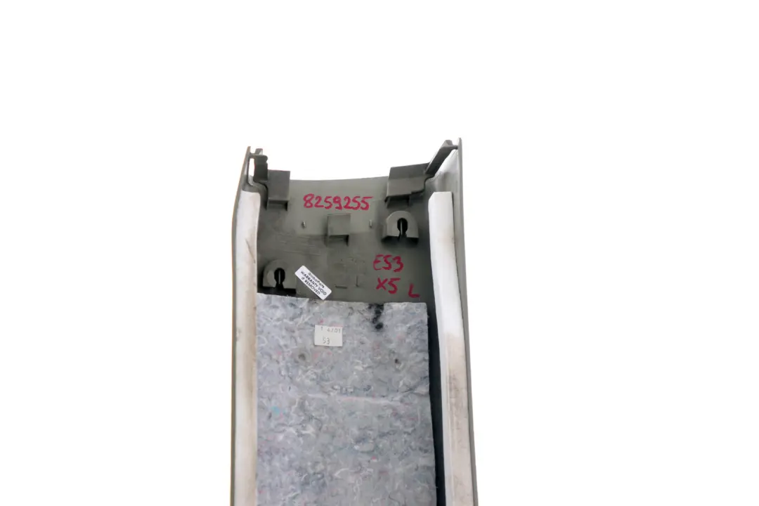 BMW E53 Cubierta Columna Centro Inferior Izquierda Pastell Verde - SKU 8259255 - Número de pieza 8211905