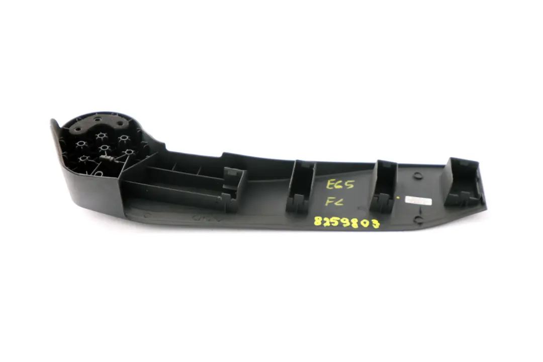 BMW 7 Series E65 Front Seat Outer Left N/S Covering Cover Black Trim - SKU 8259803 - Part number 8259801