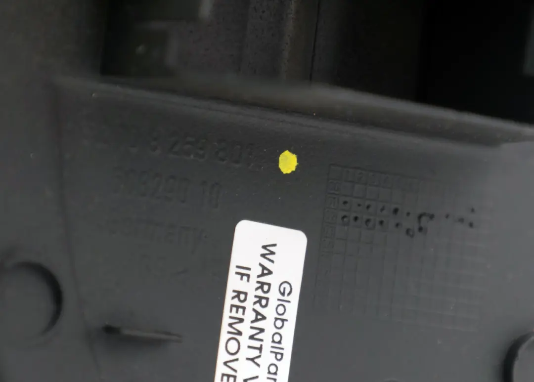 BMW 7 Series E65 Front Seat Outer Left N/S Covering Cover Black Trim - SKU 8259803 - Part number 8259801