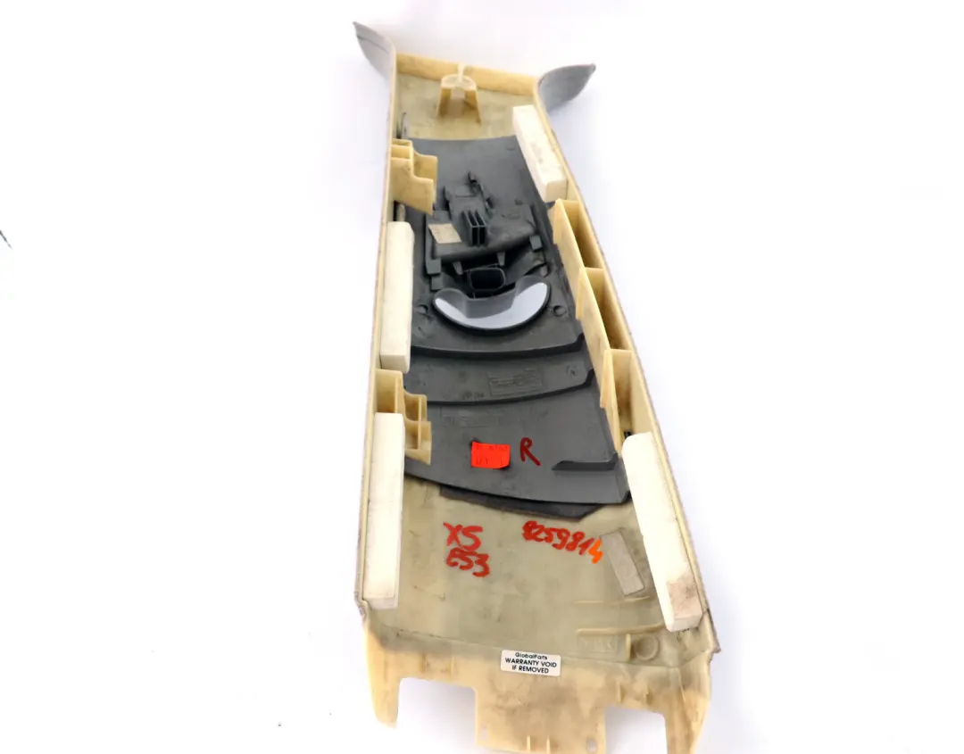 Trim Panel Left Upper Centre Column ITS N/S Hellgrau 8211908 to BMW X5 Series E53 with Part number 8211907 BMW X5 Series E53 Trim Panel Left Upper Centre Column ITS N/S Hellgrau 8211908 - SKU 8259814 - Part number 8211907