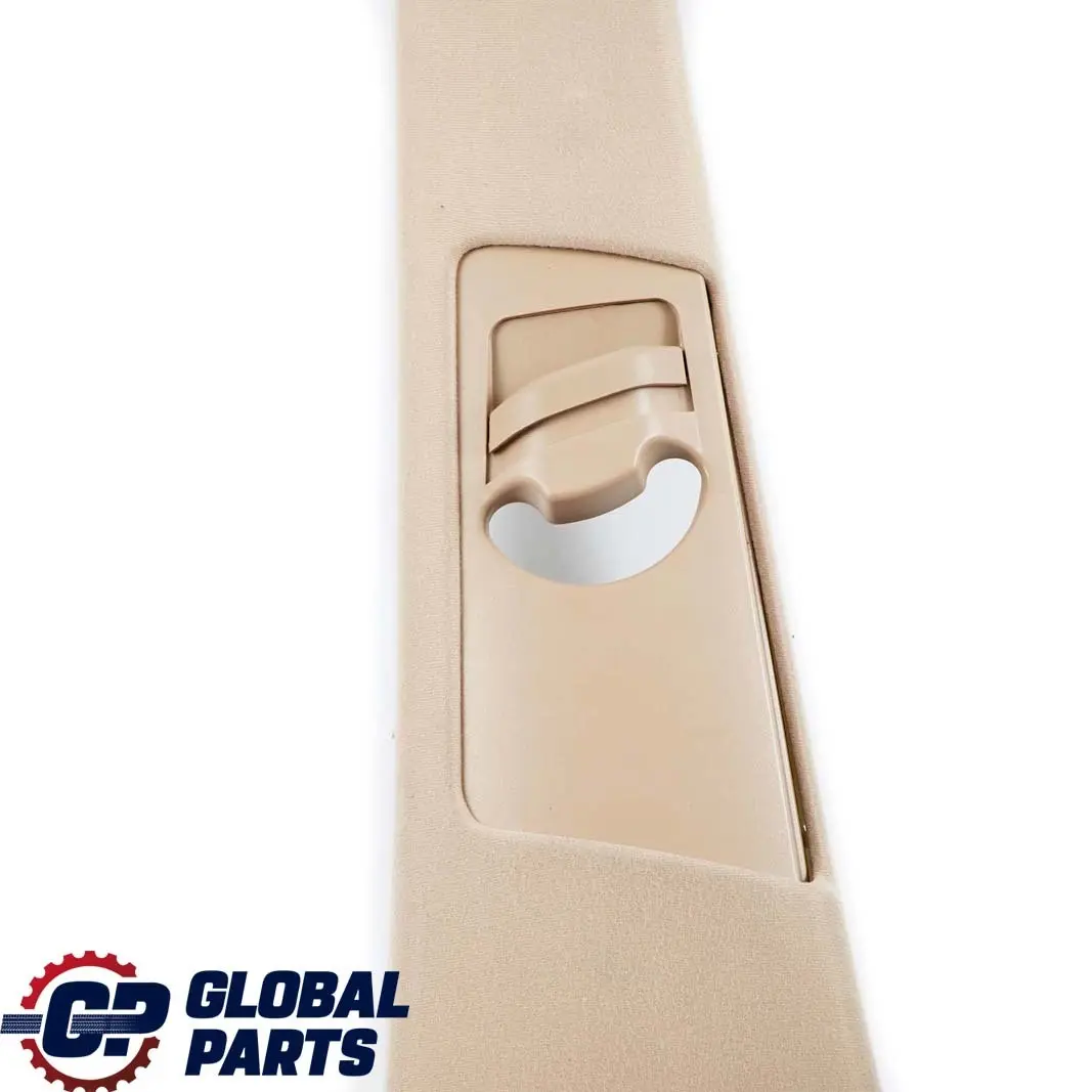 Verkleidung Säule Mitte Oben Links ITS Hellbeige Beige 8203871 für BMW X5 er E53 mit Teilenummer 82598154 BMW X5 er E53 Verkleidung Säule Mitte Oben Links ITS Hellbeige Beige 8203871 - SKU 8259815 - Teilenummer 82598154