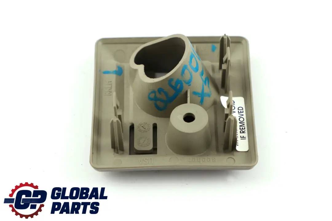 Left N/S Hook Roller Net Cover Pastel Green 8402349 to BMW X5 Series E53 Rear with Part number 8260065 BMW X5 Series E53 Rear Left N/S Hook Roller Net Cover Pastel Green 8402349 - SKU 8260065 - Part number 8260065