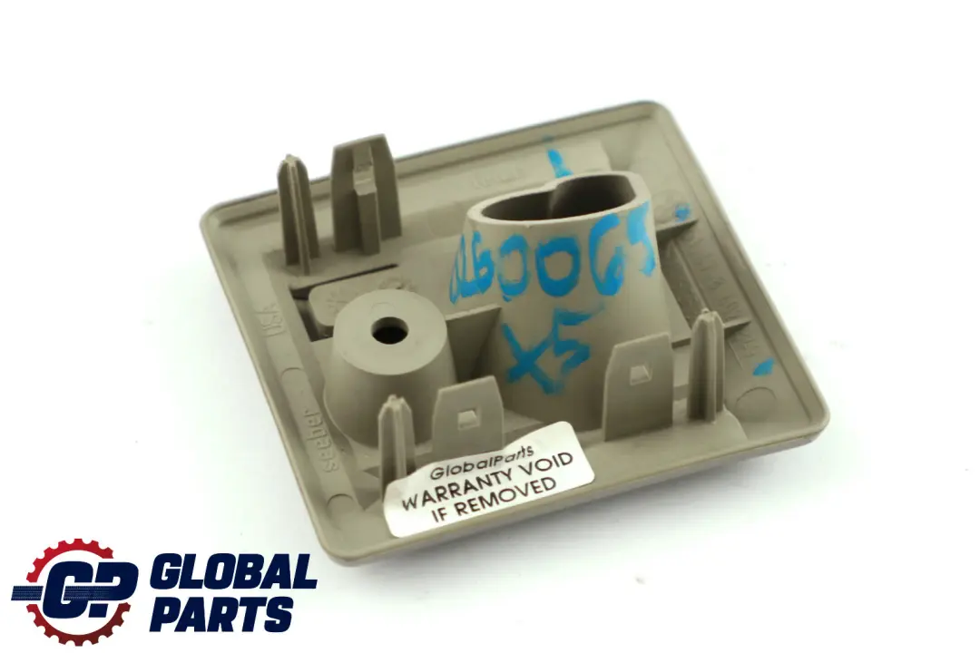 Left N/S Hook Roller Net Cover Pastel Green 8402349 to BMW X5 Series E53 Rear with Part number 8260065 BMW X5 Series E53 Rear Left N/S Hook Roller Net Cover Pastel Green 8402349 - SKU 8260065 - Part number 8260065