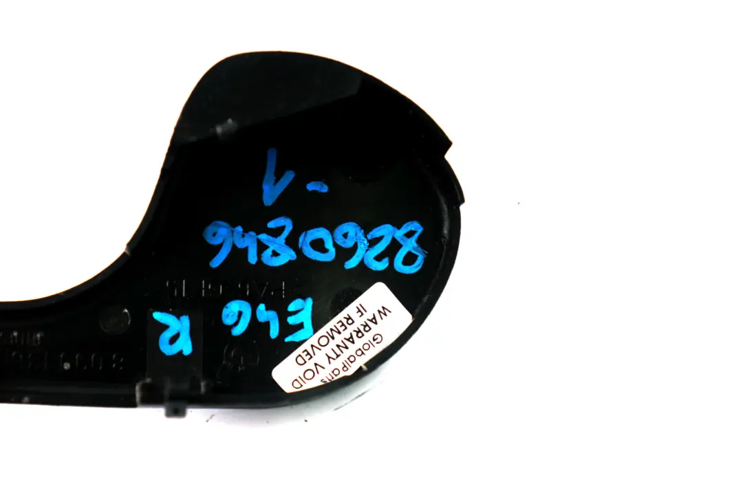 BMW 3 Series E46 Coupe Compact Front Seat Trim Cover Right O/S Black - SKU 8260846-1 - Part number 8099136