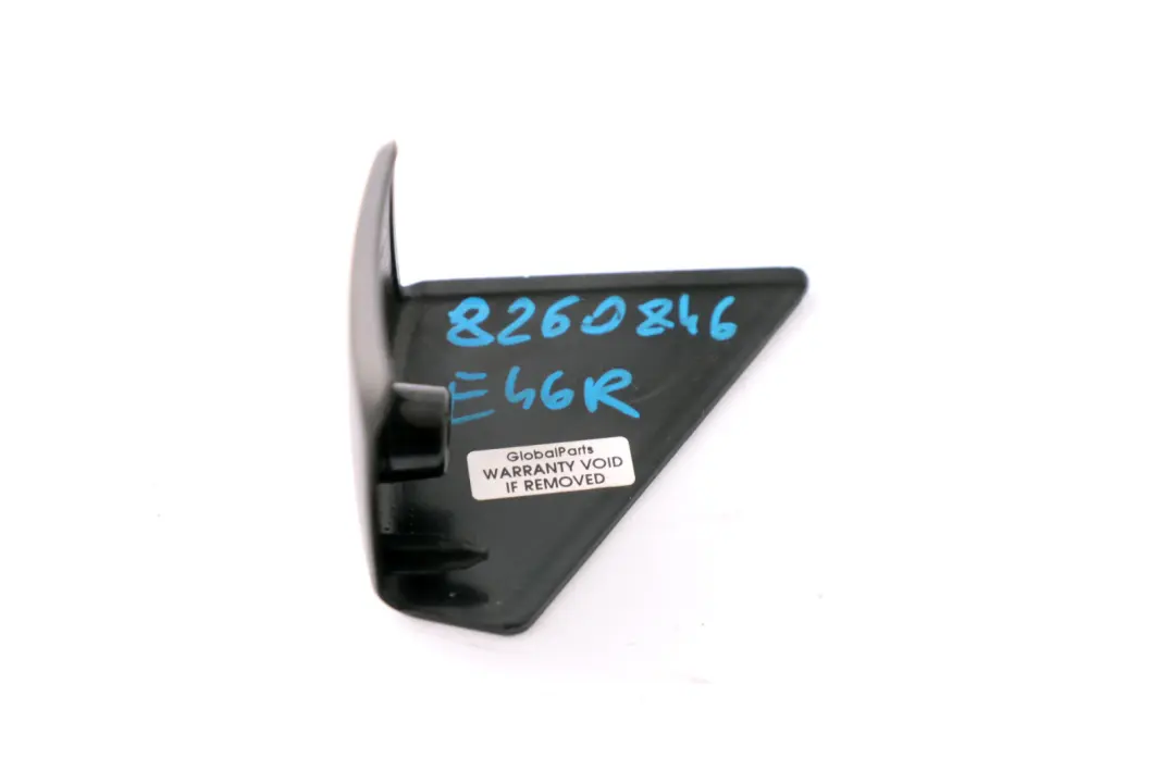 BMW E46 Coupé Rivestimento compatto del sedile anteriore destro Nero 8099258 - SKU 8260846 - Numero di parte 8260846