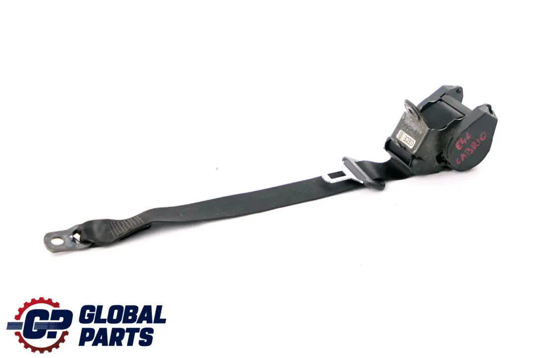 BMW 3 Series E46 Cabrio Convertible Rear Upper Seat Belt Black - SKU 8261029 - Part number 8261029