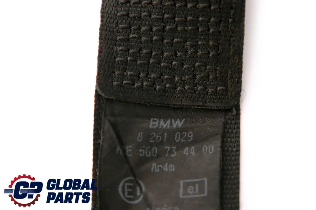 BMW 3 Series E46 Cabrio Convertible Rear Upper Seat Belt Black - SKU 8261029 - Part number 8261029